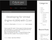 Tablet Screenshot of caih.org